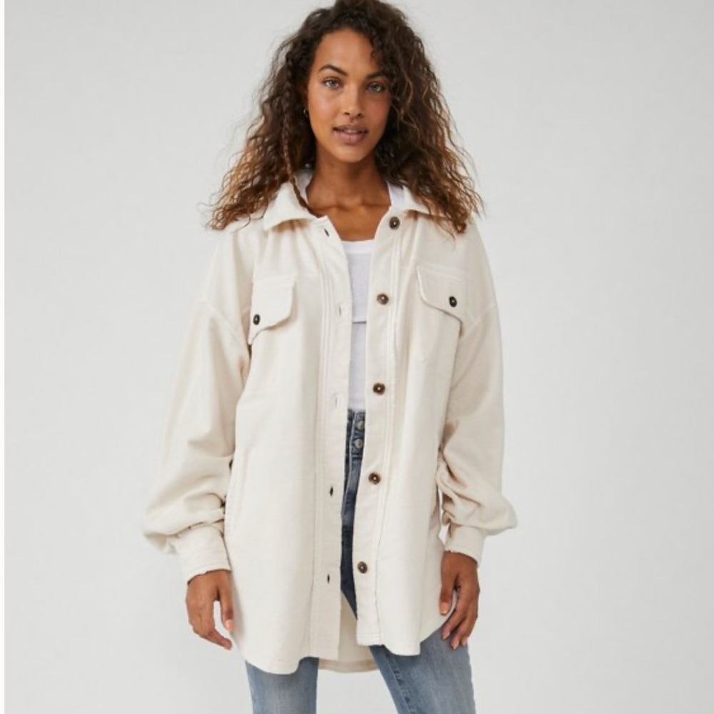 FREE PEOPLE RUBY JACKET CHAMPAGNE DREAMS